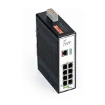 WAGO pramoninis valdomas jungiklis 852-16058, 4 prievadai 1000Base-T, 4 lizdai