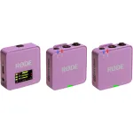 Belaidis lavalier mikrofonas Rode Wireless Go III alyvinis 2.4 GHz kompakti&scaron;kas dizainas