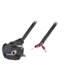 Maitinimo laidas EFB Elektronik EK504AE.3 Juodas 3 m CEE7/7
