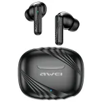 AWEI TA6 ANC Bluetooth ausinės juodos