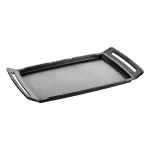 Staub Plancha indukcijai pritaikyta ketaus grilio plok&scaron;tė, 38 cm, juoda