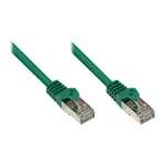 GoodConnections Alcasa RJ45&ndash;RJ45 Cat5e UTP komutacinis kabelis, 0,15 m, auksuoti ki&scaron;tukai, vyri&scaron;kas&ndash;vyri&scaron;kas