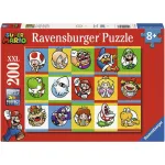 Ravensburger Dėlionė Nintendo Super Mario &ndash; Personažų kolekcija (200 dalių)
