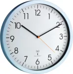 TFA 60.3517.55 Sieninis laikrodis &ndash; kvarcinis, mėlynas, aliuminis, stiklas, 30 cm