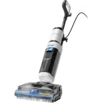 Tineco Floor One S6 Stretch Steam Plus 2-in-1 &scaron;lapias/sausas siurblys, &scaron;luota ir garų valiklis, belaidis, 35 min veikimo laikas, 0,8 L &scaron;varaus vandens bakas, 0,72 L ne&scaron;varaus vandens bakas, savaiminis valymasis, LCD ekranas, iLoop jutiklis, 180&deg; gulėjimo