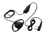 Kenwood EMC-7 ausinė su segtuku - laidinė - juoda