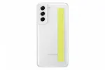 Samsung Galaxy S21 FE Clear Strap Cover Case White