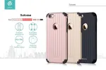 DEVIA Suitcase Series Back Cover, skirta Apple iPhone 6 Plus / 6s Plus - Rose Gold