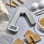 Caso KitchenEcostyle virtuvinės svarstyklės, nerūdijantis plienas, 5 kg, 1 g