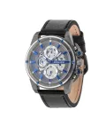 POLICE vyrų laikrodis R1451277002 47mm nerūdijantis plienas oda chronografas
