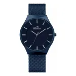 BELLEVUE vyri&scaron;kas analoginis kvarcinis laikrodis E58 32mm nerūdijantis plienas juoda oda