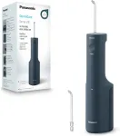 PANASONIC EW-DJ66, belaidis oralinis irigatorius, 0,2 l, mėlynas, su soniniu dantų &scaron;epetėliu, įkraunama baterija, 100-240 V