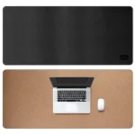 MOZOS LDP1260 Premium Leather Desk Mat 1200x600 mm Black