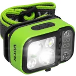 VAYOX VA0454 Įkraunamas LED Galvos Žibintas 220 Lumenų 800mAh IPX4 &Scaron;ilta Balta, Neutrali Balta, Raudona