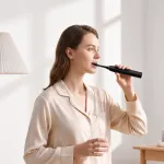 Dreame E10S sonic elektrinis dantų &scaron;epetėlis, rinkinys, juodos spalvos