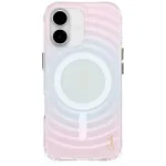 &bdquo;UNIQ&ldquo; &bdquo;Coehl Vela&ldquo; dėklas &bdquo;iPhone 17&ldquo; su magnetiniu įkrovimu, opalo spalvos