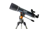 Celestron AstroMaster 102AZ Refractor Telescope 102mm Aperture 660mm Focal Length Black