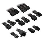Prailginimo rinkinys Kolink Core Pro 12V 2x6-pin Type 1 &ndash; Jet Black/Gunmetal