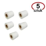 Termo etiketės BESTPAK 32&times;25 mm, HotMelt klijai &mdash; 5 ritinių po 1 000 (5 000 vnt.), baltos