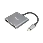 EQUIP 133484 USB-C&ndash;2x HDMI MST adapteris, USB 3.2 Gen1, 100 W PD