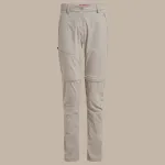 Craghoppers NosiLife Pro Convertible Trouser III moteri&scaron;kos žygio kelnės Soft Mushroom XS