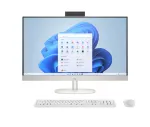 HP All-in-One 27-cr1002nq 27 colių QHD jutiklinis All-in-One kompiuteris - Intel Core Ultra 7 155U, 16GB DDR5, 512GB SSD, Windows 11 Home, keraminės baltos spalvos