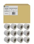 G&G Zebra 800283-205 termo perdavimo etiketės 76x51 mm, perforuotos, 1370 etikečių/ritinyje, 12 ritinių/dėžėje (16440 etikečių)