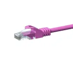 DSIT CAT 5e U/UTP tinklo kabelis 15 m rožinis CCA