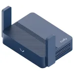 Ne&scaron;iojamas mar&scaron;rutizatorius Cudy TR3000 AX3000 Wi‑Fi 6, Gigabit Ethernet WAN/LAN, USB-A, i&scaron;orinės antenos, mėlynas