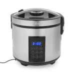Tristar RK-6138 skaitmeninis ryžių ir garų virimo puodas | 900 W | 2,2 L | 7 programų | pilkas
