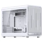 Jonsbo D33 STD White mini tower kompiuterio korpusas, grūdintas stiklas, mATX/Mini-ITX, USB-C