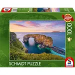 Dėlionė Schmidt Spiele 59772 &ndash; 1000 dalių &ndash; Airija, Donegal, Fanad, Didžioji Pollet jūros arka