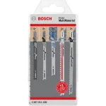 Bosch 2 607 011 438 pjūklo diskai 15 vnt. karbidiniai dėlionės peiliai