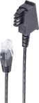 SCARTKABEL SCART į S-Video ir 3,5 mm audio adapterio kabelis, 1,5 m, juodas 22224028