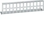 HAGER UM00K4 24 prievadų tu&scaron;čia komutacinė panelė UM serijos moduliams, 19 inch 1U, &scaron;viesiai pilka