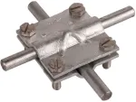 DEHN 314300 kryžminė jungtis St/tZn apvaliems laidininkams 8-10 mm
