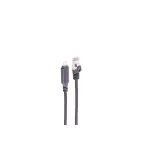 SHIVERPEAKS USB-C į RJ45 Gigabit Ethernet adapterio kabelis, aliuminis, juodas, 1 m (BS14-51025)