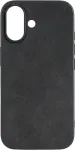 CYOO Alcantara dėklas Apple iPhone 16 Plus, juodas CY123616