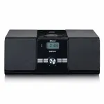 Lenco MC-030BK mikro muzikos sistema su Bluetooth, CD, FM radiju, USB, AUX, juoda