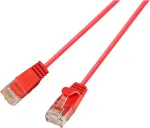 Wirewin Cat.6 Slim-Light tinklo kabelis U/UTP 1,0 m raudonas PKW-LIGHT-K6 1.0 RT