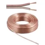 Wentronic Goobay garso kolonėlių kabelis, permatomas CU, 10 m ritė, 2 x 2,5 mm&sup2; 15130