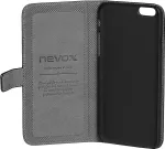 Nevox ORDO dėklas-apdangalas Sony Xperia Z5 - PU oda, juodas