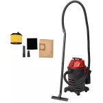 Einhell TC-VC 1930 A siurblys sausam ir &scaron;lapiam valymui, raudonas/juodas