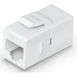 UBIQUITI CAT6 KEYSTONE COUPLER, 12 VNT. PRAĖJIMO CAT6 KEISTONO JUNGTIS, SKIRTA NUTRŪKSTAMIEMS ETHERNETO KABELIAMS BE TRŪKUMŲ SUJUNGTI