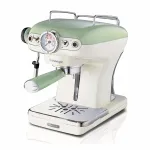 Ariete 1389 Vintage Espresso kavos aparatas - Espresso kavos aparatas maltai kavai arba ESE kapsulėms, pastelinės žalios spalvos