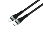 Conceptronic ETTA01B20 USB C-C PD 3.0 greito įkrovimo laidas 100W 2m, 20V 5A, 480Mbps, E-Mark