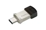Transcend JetFlash 890 TS128GJF890S 128GB USB 3.1 (Gen 1) atmintinė su USB Type-C ir Type-A jungtimis