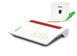 Mar&scaron;rutizatorius FRITZ!Box 5530 Fiber Gigabit Ethernet dviejų juostų (2,4 GHz / 5 GHz) Wi-Fi 6 baltas