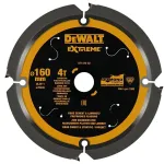 Pjovimo diskas laminatui ir cementiniam gipso kartonui DeWalt DT1470 160x20 mm 40T