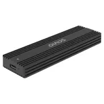 I&scaron;orinis SSD dėklas SAVIO AK-84 Juodas M.2 diskams, USB 10 Gbit/s (Type-A / Type-C), aliuminis + ABS
